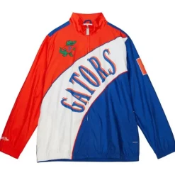 Mitchell & Ness Jackets & Outerwear-Arched Retro Lined Windbreaker University Of Florida