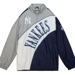 Mitchell & Ness Jackets & Outerwear-Arched Retro Lined Windbreaker New York Yankees