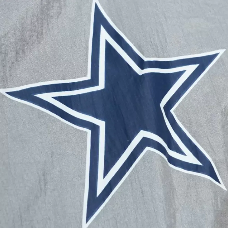 Mitchell & Ness Jackets & Outerwear-Arched Retro Lined Windbreaker Dallas Cowboys