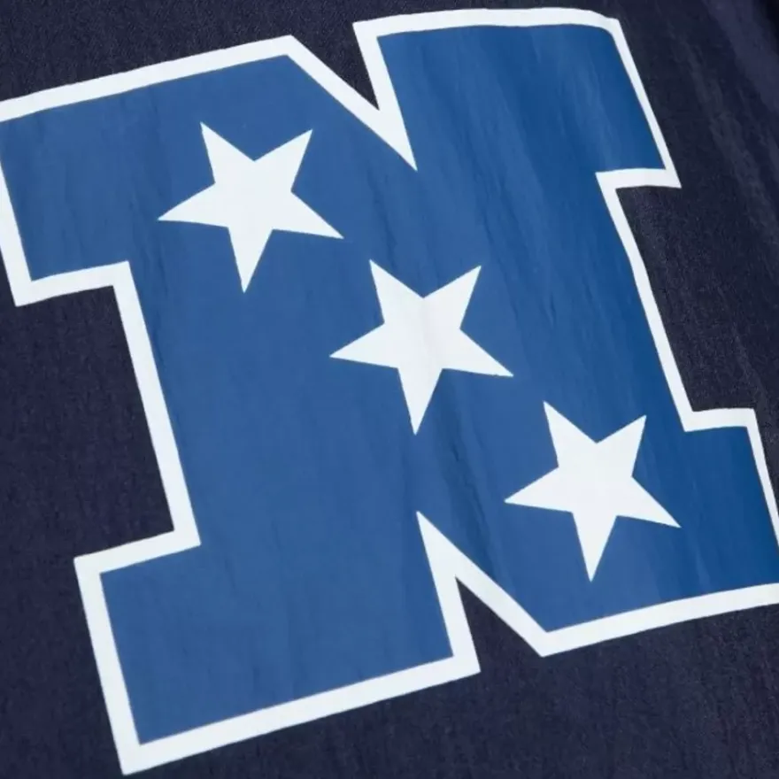 Mitchell & Ness Jackets & Outerwear-Arched Retro Lined Windbreaker Dallas Cowboys