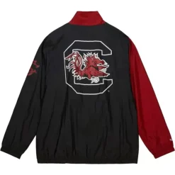 Mitchell & Ness Jackets & Outerwear-Arched Retro Lined Windbreaker University Of South Carolina