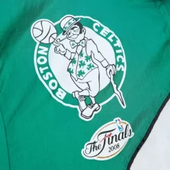 Mitchell & Ness Jackets & Outerwear-Arched Retro Lined Windbreaker Boston Celtics