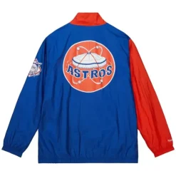 Mitchell & Ness Jackets & Outerwear-Arched Retro Lined Windbreaker Houston Astros