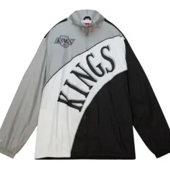 Mitchell & Ness Jackets & Outerwear-Arched Retro Lined Windbreaker Los Angeles Kings