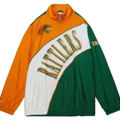 Mitchell & Ness Jackets & Outerwear-Arched Retro Lined Windbreaker Florida A&M University