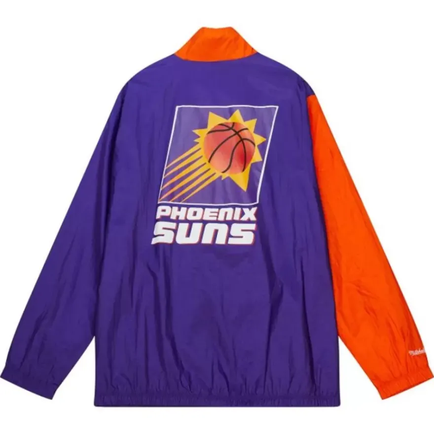 Mitchell & Ness Jackets & Outerwear-Arched Retro Lined Windbreaker Phoenix Suns