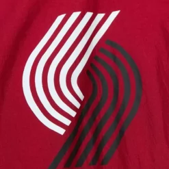 Mitchell & Ness Jackets & Outerwear-Arched Retro Lined Windbreaker Portland Trail Blazers