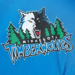 Mitchell & Ness Jackets & Outerwear-Arched Retro Lined Windbreaker Minnesota Timberwolves
