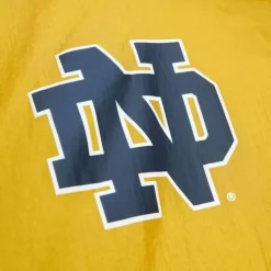 Mitchell & Ness Jackets & Outerwear-Arched Retro Lined Windbreaker University Of Notre Dame