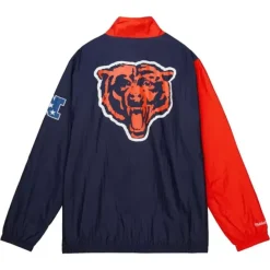Mitchell & Ness Jackets & Outerwear-Arched Retro Lined Windbreaker Chicago Bears