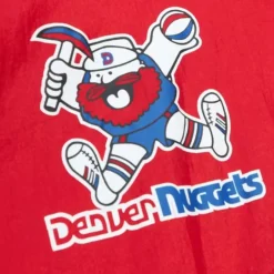 Mitchell & Ness Jackets & Outerwear-Arched Retro Lined Windbreaker Denver Nuggets