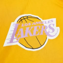 Mitchell & Ness Jackets & Outerwear-Arched Retro Lined Windbreaker Los Angeles Lakers