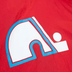 Mitchell & Ness Jackets & Outerwear-Arched Retro Lined Windbreaker Quebec Nordiques