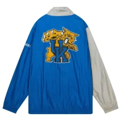 Mitchell & Ness Jackets & Outerwear-Arched Retro Lined Windbreaker University Of Kentucky