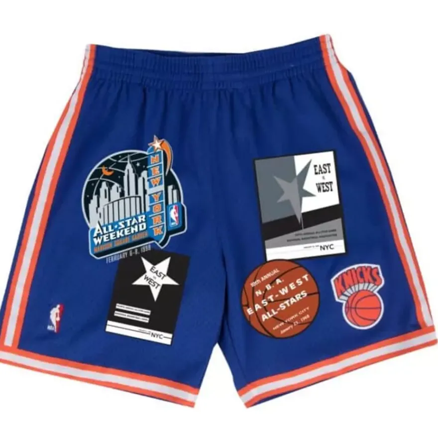 Mitchell & Ness Nba Swingman-Asg Patches Shorts New York Knicks