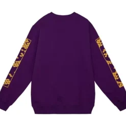Mitchell & Ness Hoodies & Sweatshirts-Asian Heritage Crew 5.0 Los Angeles Lakers