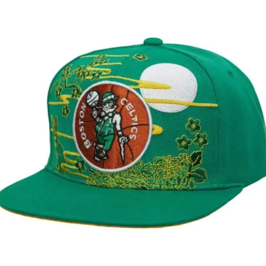 Mitchell & Ness Snapback-Asian Heritage Snapback Hwc Boston Celtics