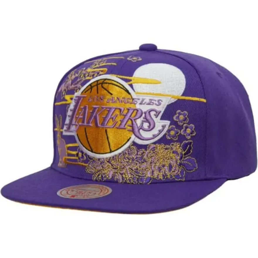 Mitchell & Ness Snapback-Asian Heritage Snapback Hwc Los Angeles Lakers