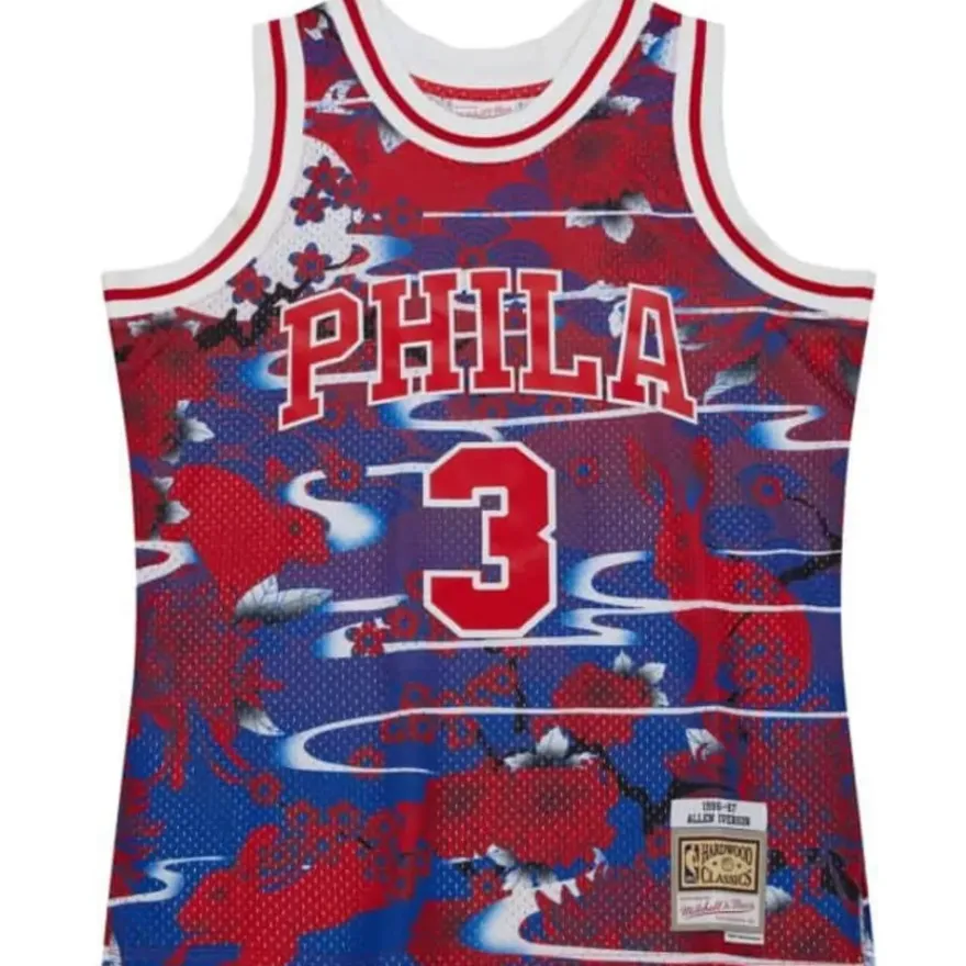 Mitchell & Ness Nba Swingman-Asian Heritage Swingman Allen Iverson Philadelphia 76Ers 1996-97 Jersey 5.0