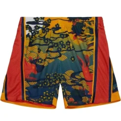Mitchell & Ness Shorts-Asian Heritage Swingman Golden State Warriors 2009 Shorts 5.0