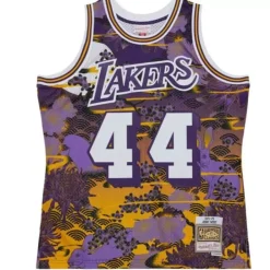 Mitchell & Ness Nba Swingman-Asian Heritage Swingman Jerry West Los Angeles Lakers 1971-72 Jersey 5.0