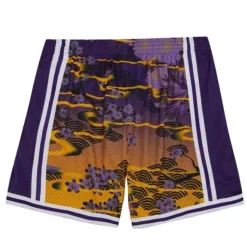 Mitchell & Ness Shorts-Asian Heritage Swingman Los Angeles Lakers 1996 Shorts 5.0