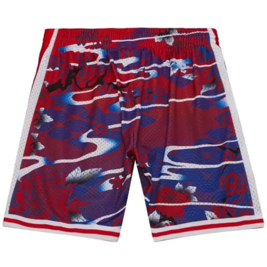 Mitchell & Ness Shorts-Asian Heritage Swingman Philadelphia 76Ers 1998 Shorts 5.0