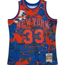 Mitchell & Ness Nba Swingman-Asian Heritage Swingman Patrick Ewing New York Knicks 1985-86 Jersey 5.0