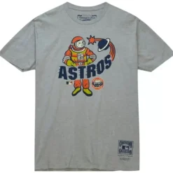 Mitchell & Ness T-Shirts & Tops-Astro-Naught Tee Houston Astros