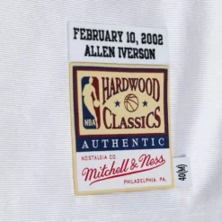 Mitchell & Ness Nba Authentic-Authentic Allen Iverson All Star East 2001-02 Jersey