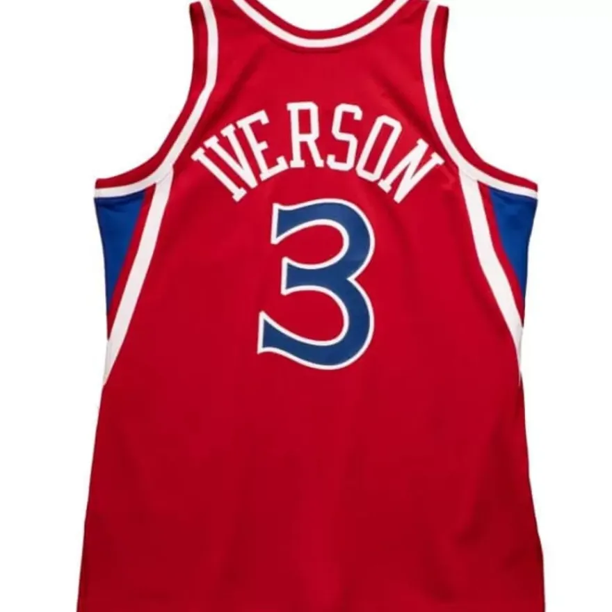 Mitchell & Ness Nba Authentic-Authentic Allen Iverson Philadelphia 76Ers 1996-97 Jersey