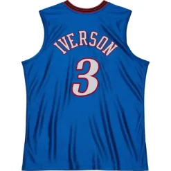Mitchell & Ness Nba Authentic-Authentic Allen Iverson Philadelphia 76Ers Alternate 2001-02 Jersey
