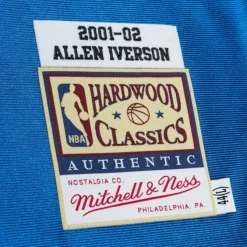 Mitchell & Ness Nba Authentic-Authentic Allen Iverson Philadelphia 76Ers Alternate 2001-02 Jersey
