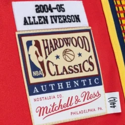 Mitchell & Ness Nba Authentic-Authentic Allen Iverson Philadelphia 76Ers Alternate 2004-05 Jersey