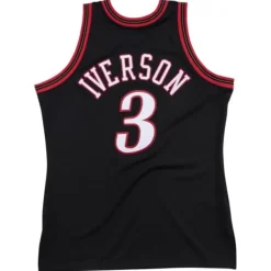 Mitchell & Ness Nba Authentic-Authentic Allen Iverson Philadelphia 76Ers Road 1997-98 Jersey