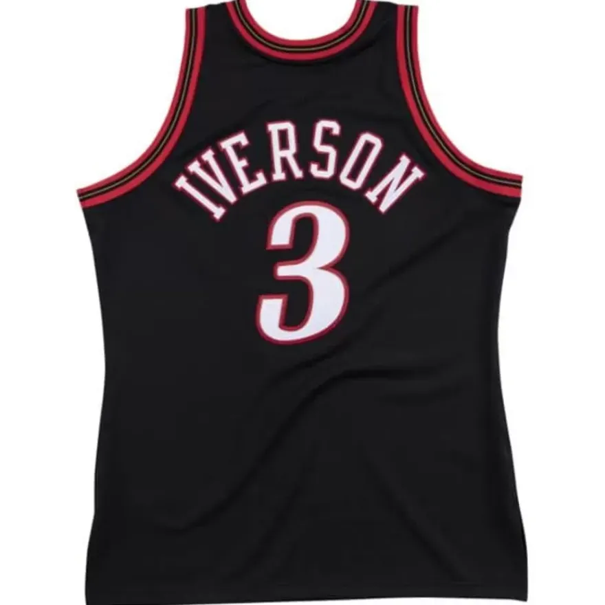 Mitchell & Ness Nba Authentic-Authentic Allen Iverson Philadelphia 76Ers Road 1997-98 Jersey