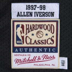 Mitchell & Ness Nba Authentic-Authentic Allen Iverson Philadelphia 76Ers Road 1997-98 Jersey