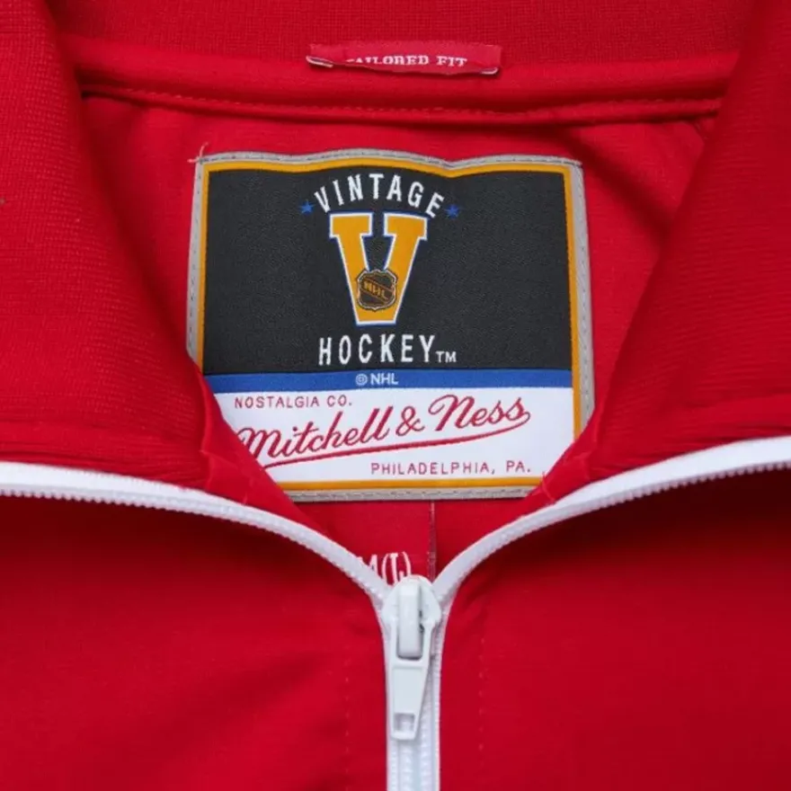 Mitchell & Ness Jackets & Outerwear-Authentic Bobby Hull Chicago Blackhawks 1971 Warm Up Jacket