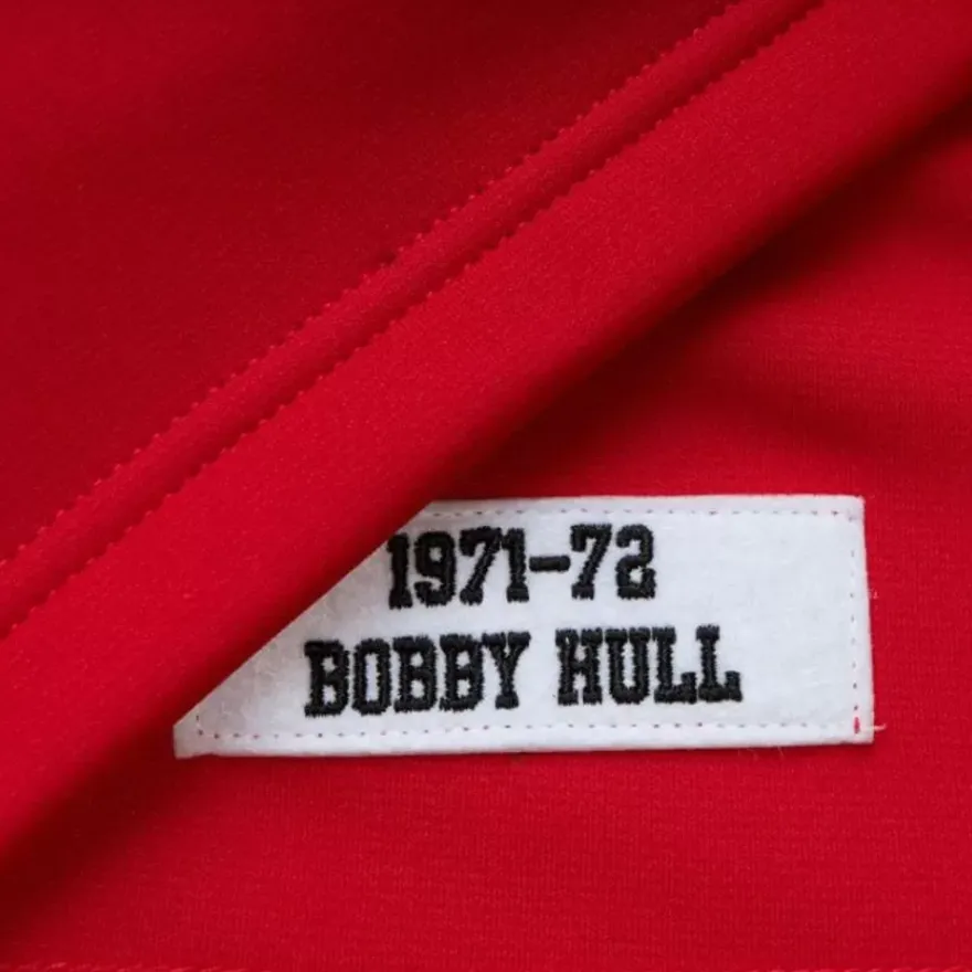 Mitchell & Ness Jackets & Outerwear-Authentic Bobby Hull Chicago Blackhawks 1971 Warm Up Jacket
