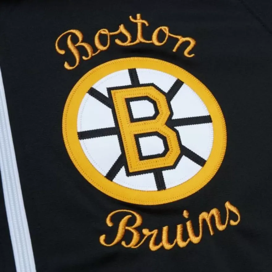 Mitchell & Ness Jackets & Outerwear-Authentic Boston Bruins 1984 Warm Up Jacket
