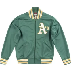 Mitchell & Ness Jackets & Outerwear-Authentic Bp Jacket Oakland Athletics 1991