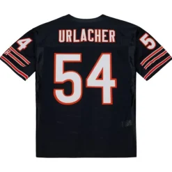 Mitchell & Ness Nfl Authentic-Authentic Brian Urlacher Chicago Bears Dark 2003 Jersey