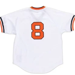 Mitchell & Ness Mlb Authentic-Authentic Cal Ripken Jr Baltimore Orioles 1985 Pullover Jersey