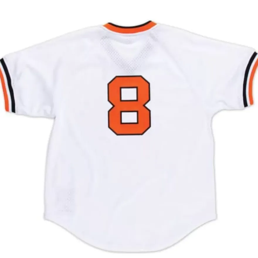 Mitchell & Ness Mlb Authentic-Authentic Cal Ripken Jr Baltimore Orioles 1985 Pullover Jersey