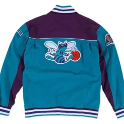 Mitchell & Ness Jackets & Outerwear-Authentic Charlotte Hornets 1996-97 Warm Up Jacket