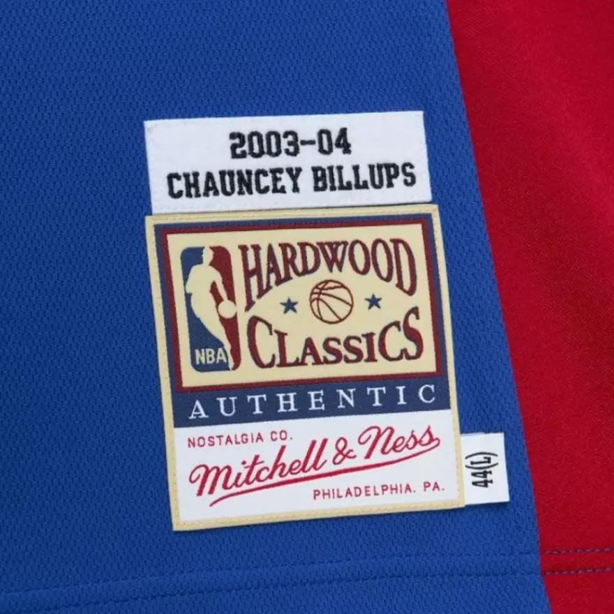 Mitchell & Ness Nba Authentic-Authentic Chauncey Billups Detroit Pistons Dark Finals 2004 Jersey
