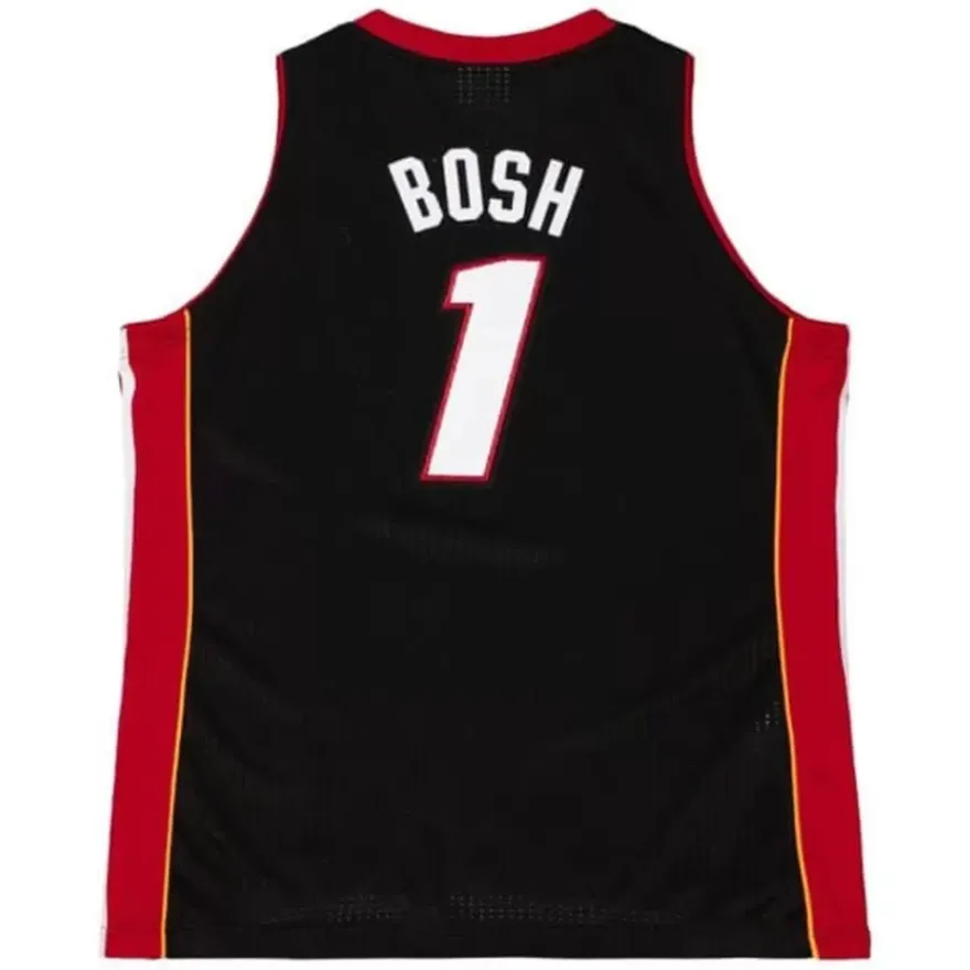 Mitchell & Ness Nba Authentic-Authentic Chris Bosh Miami Heat Road Finals 2012-13 Jersey