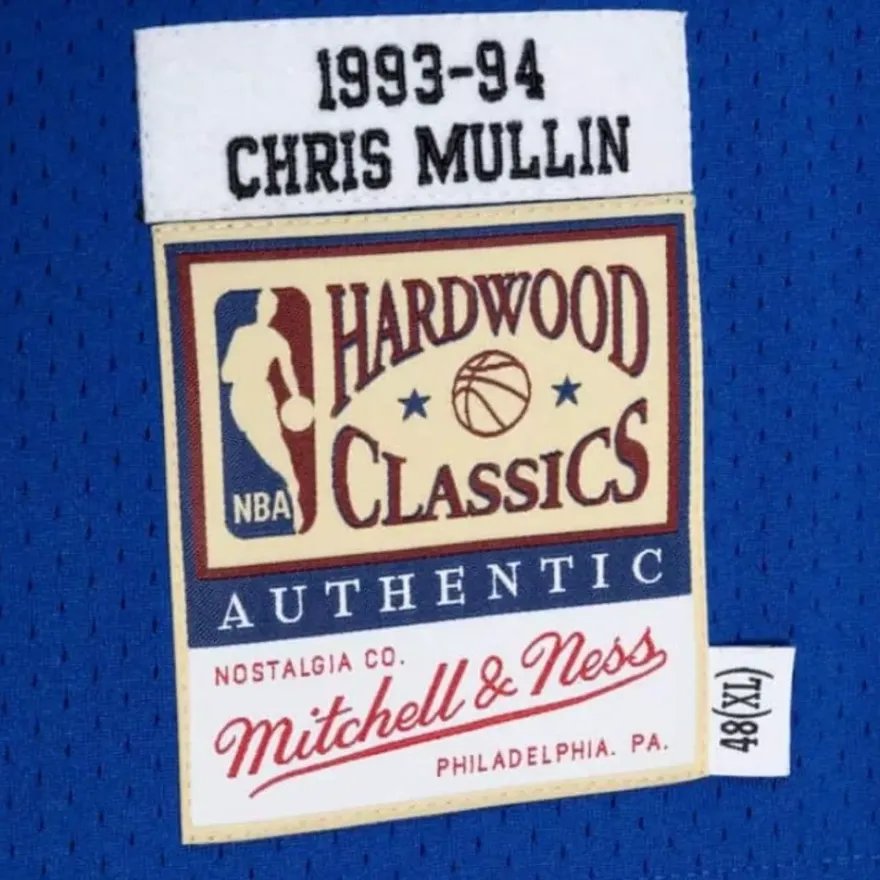 Mitchell & Ness Nba Authentic-Authentic Chris Mullin Golden State Warriors 1993-94 Jersey