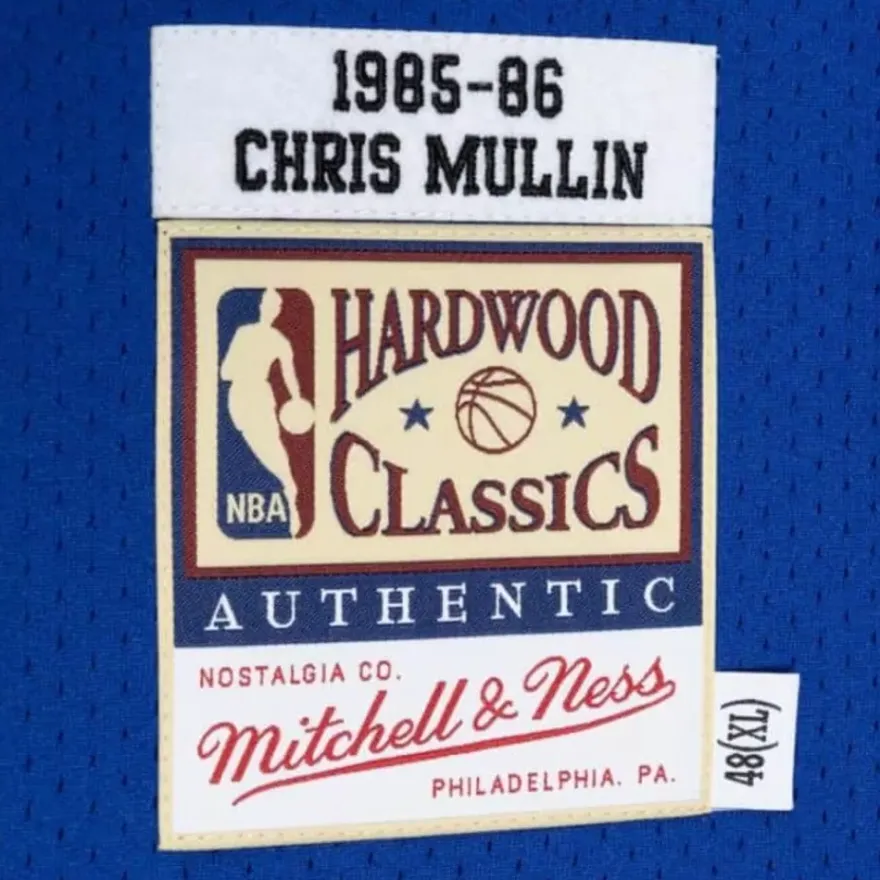 Mitchell & Ness Nba Authentic-Authentic Chris Mullin Golden State Warriors 1985-86 Jersey