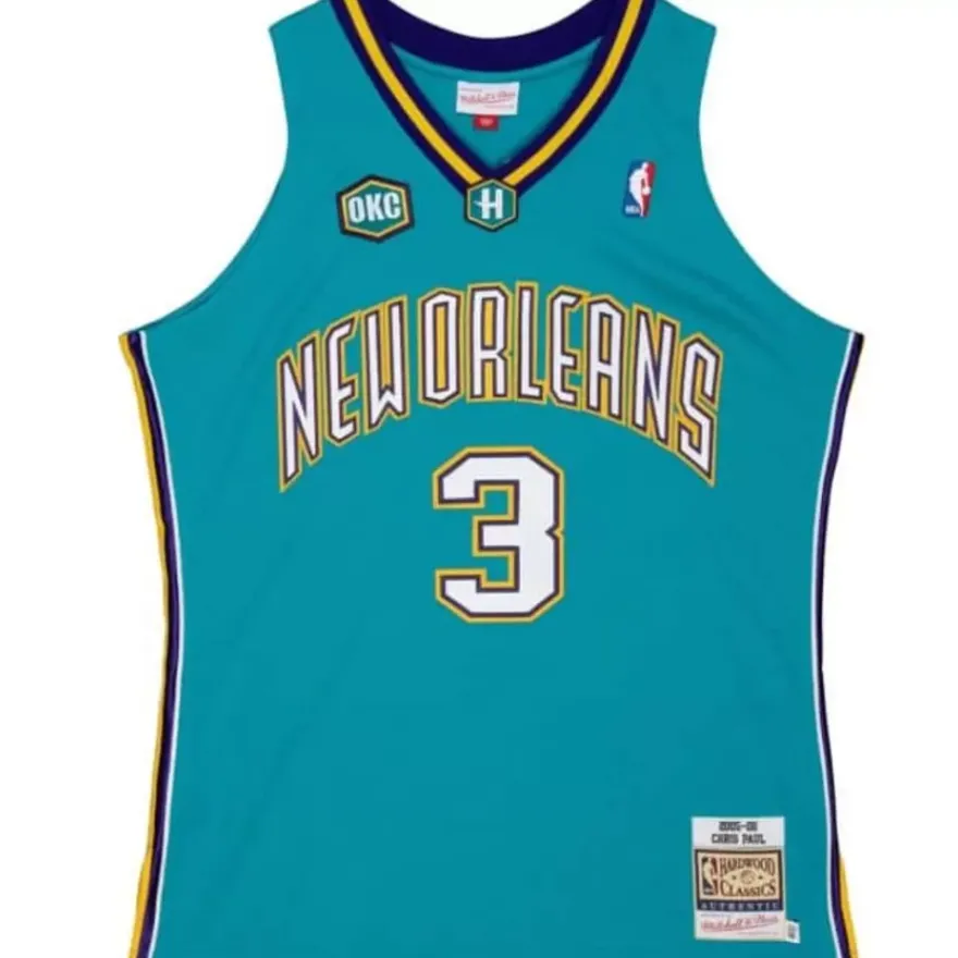Mitchell & Ness Nba Authentic-Authentic Chris Paul New Orleans Hornets 2005-06 Jersey